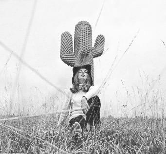 GUFRAM coat stand ANOTHER GREEN CACTUS