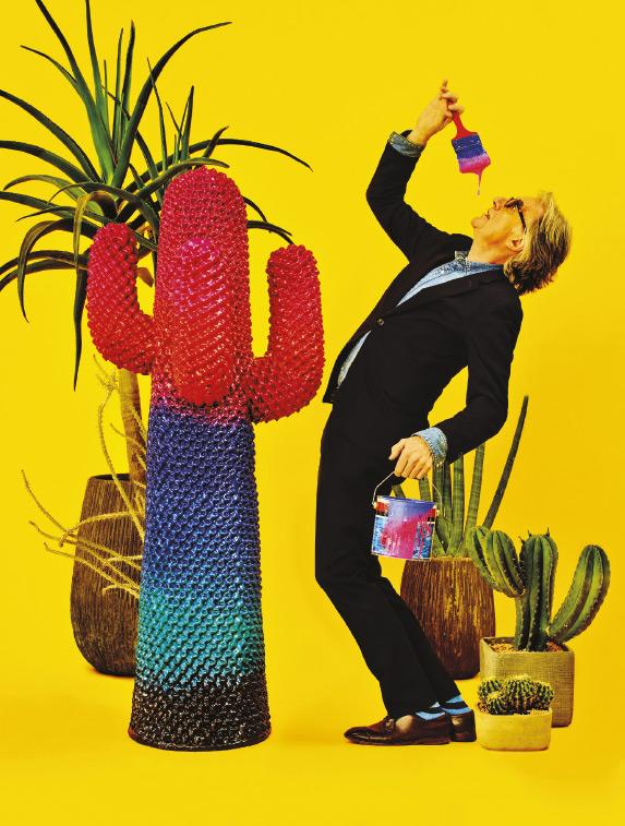 GUFRAM coat stand ANOTHER GREEN CACTUS