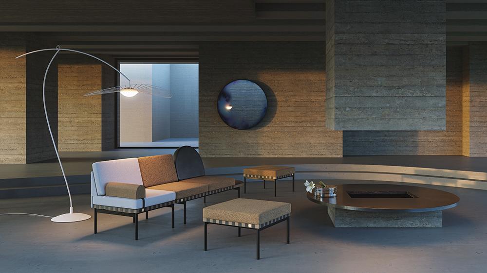 PETITE FRITURE floor lamp VERTIGO NOVA