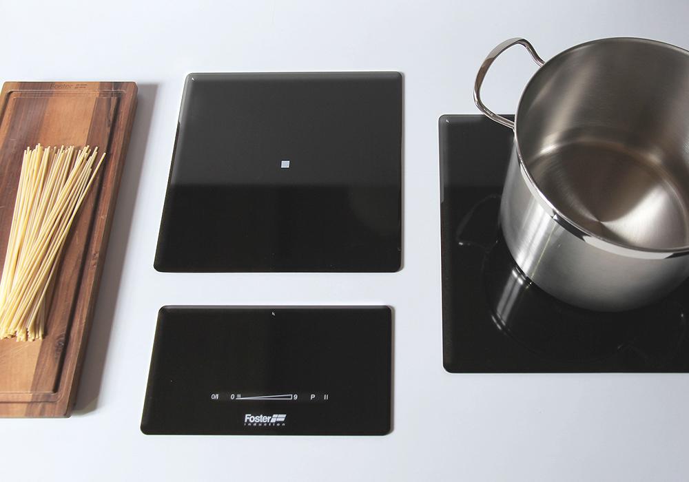 FOSTER induction hob MODULAR SERIES QUADRA with 4 square zones 7365 040