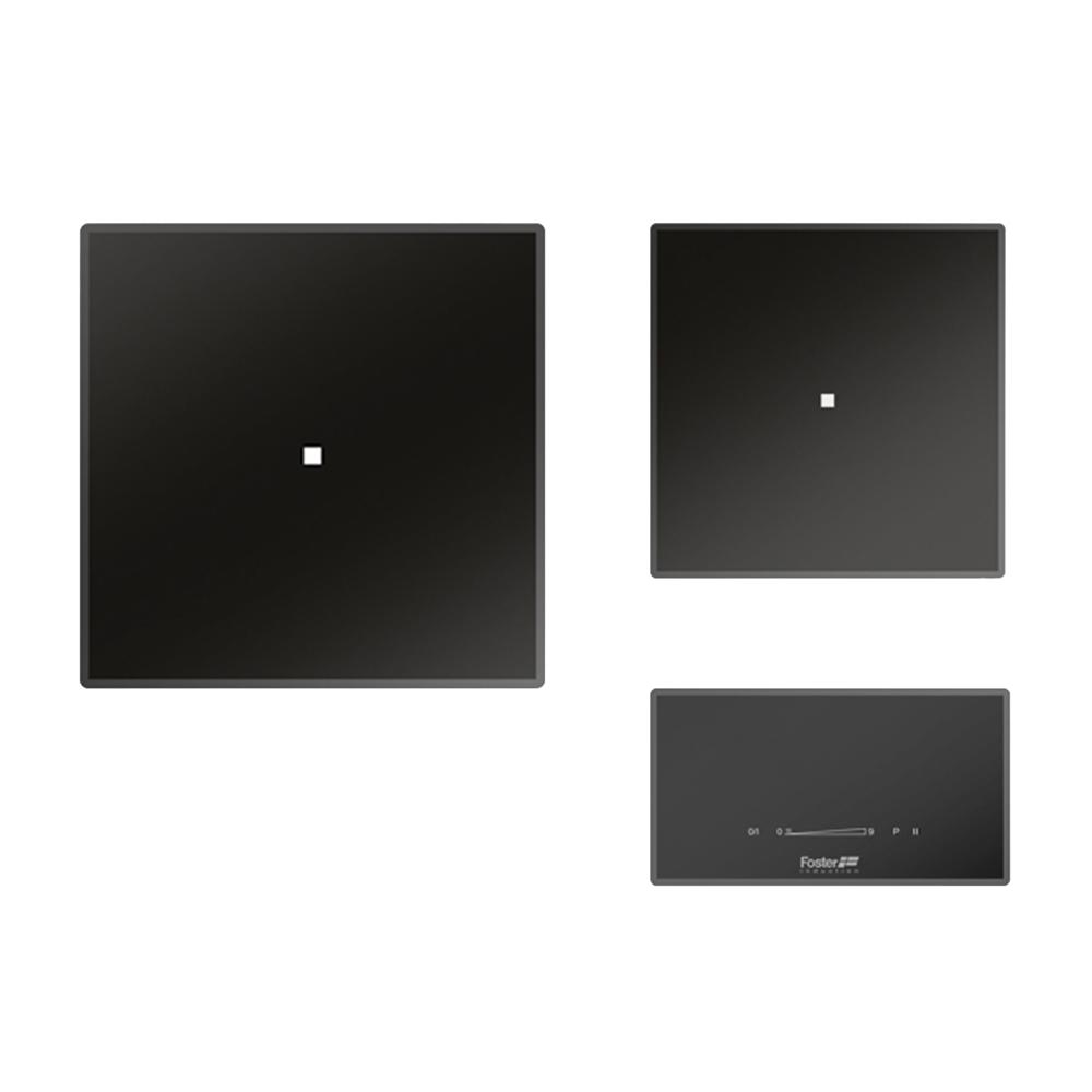 FOSTER induction hob MODULAR SERIES QUADRA with 2 square zones7365 020