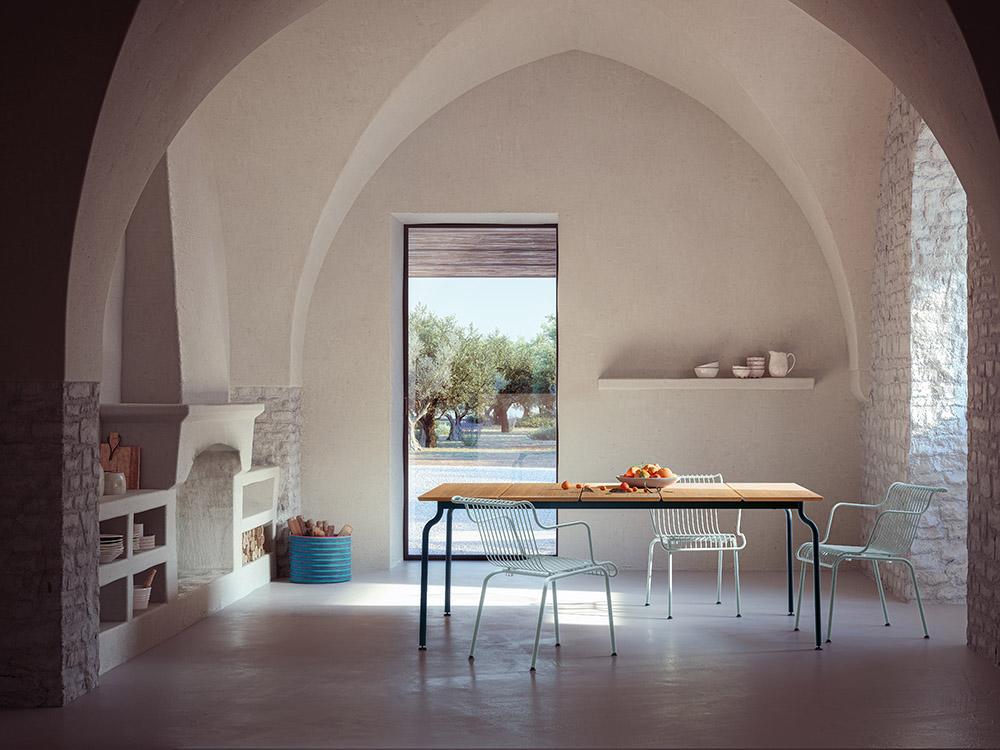 MAGIS set de 2 chaises avec accoudoirs pour l'extérieur SOUTH