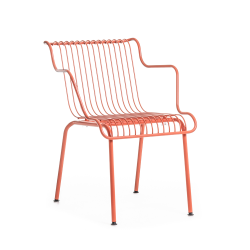 MAGIS set of 2 outdoor chairs with arms SOUTH
