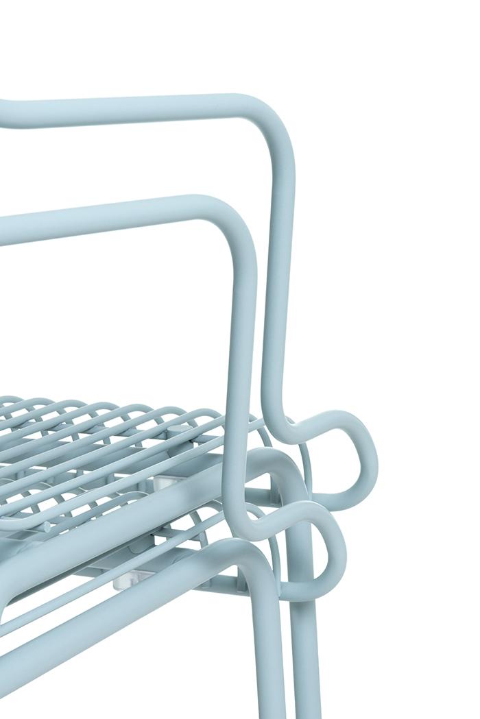 MAGIS set de 2 chaises avec accoudoirs pour l'extérieur SOUTH