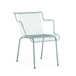 MAGIS set of 2 outdoor chairs with arms SOUTH