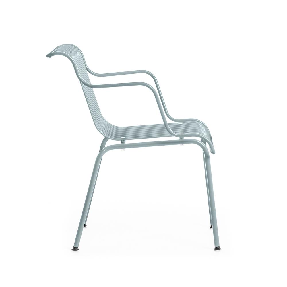MAGIS set de 2 chaises avec accoudoirs pour l'extérieur SOUTH