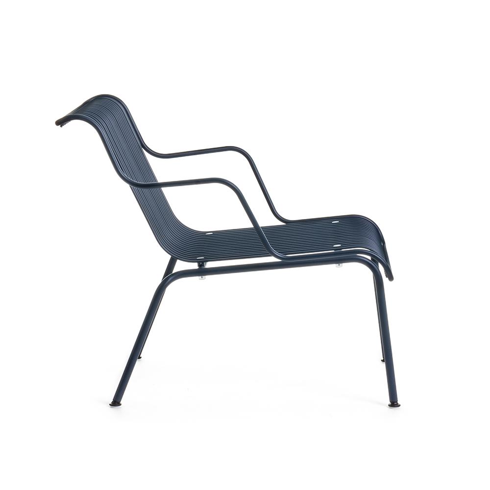 MAGIS set de 2 chaises basses avec accoudoirs pour l'extérieur SOUTH