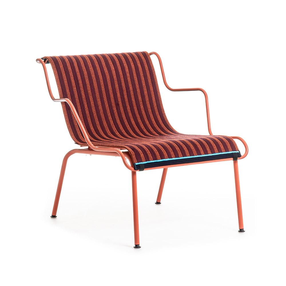 MAGIS set de 2 nattes tressées pour fauteuils basses pour l'extérieur SOUTH