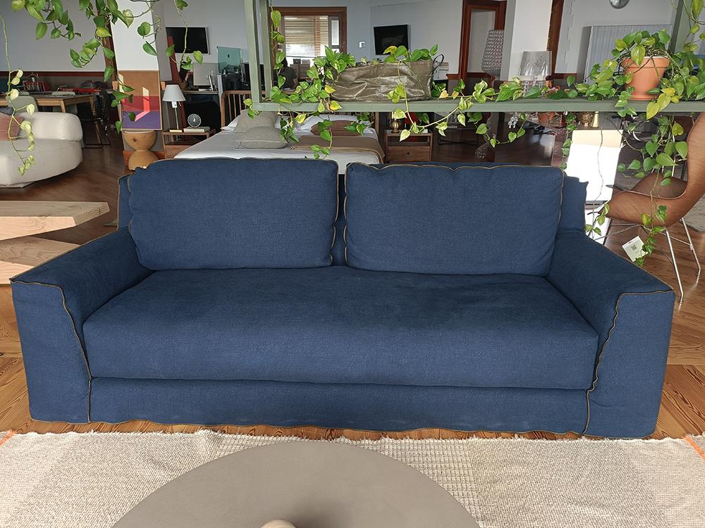 GERVASONI sofa with 3 places LOLL 12