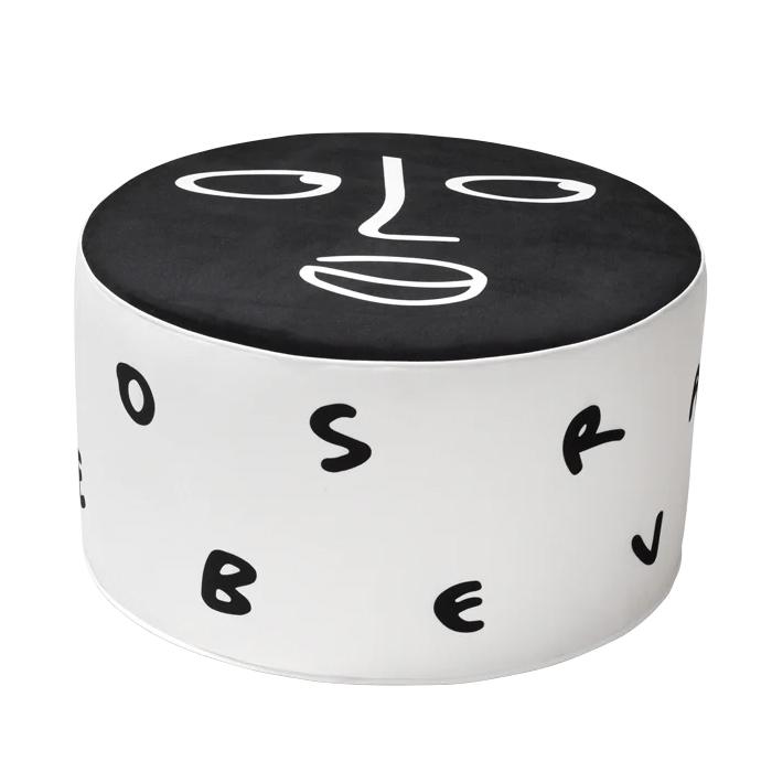 QEEBOO pouf MIDNIGHT MONOLOGUE Shantell Martin Collection