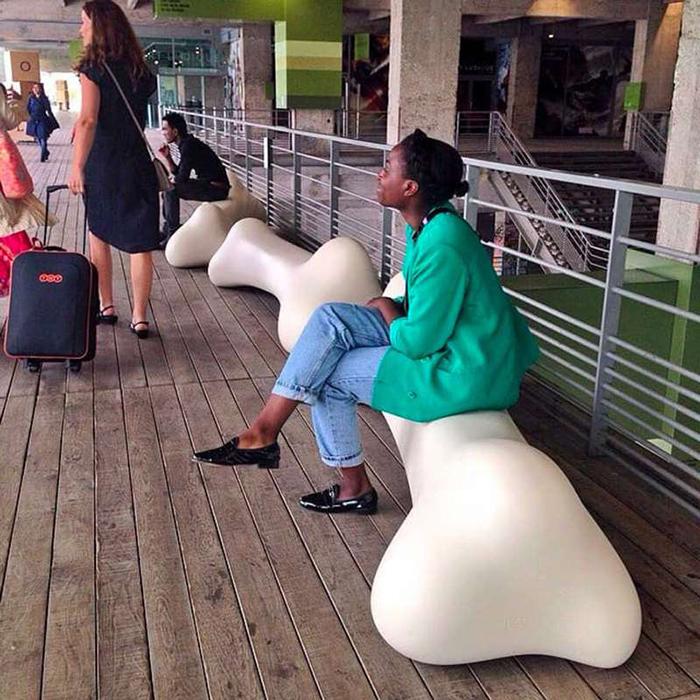 QEEBOO outdoor bench BONOS