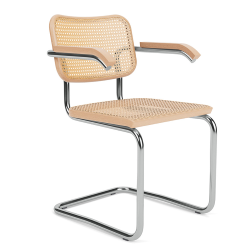 KNOLL chaise avec accoudoirs CESCA by Marcel Breuer