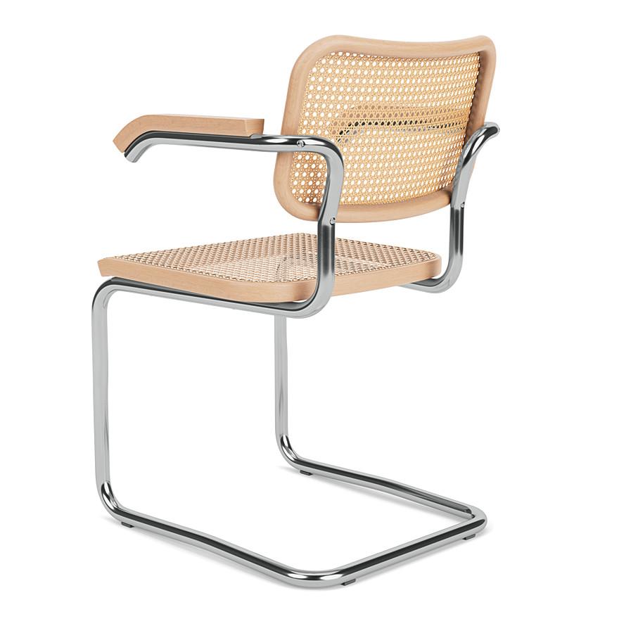 KNOLL chair with arms CESCA by Marcel Breuer