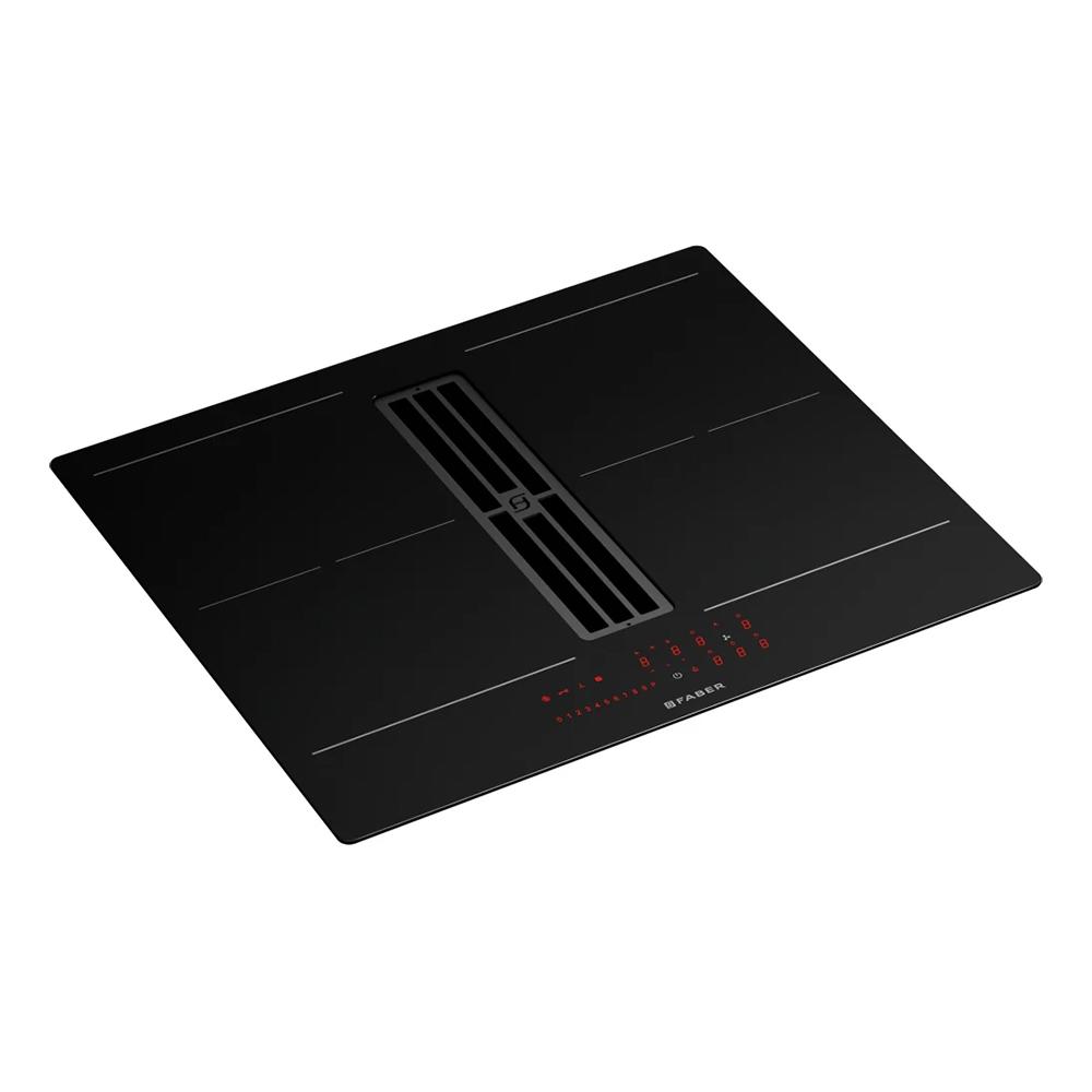FABER plaque à induction avec hotte version recyclage GALILEO SLIM F600