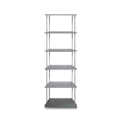 KRIPTONITE bibliothèque murale KROSSING MAXI H 170 cm avec base pour support au sol
