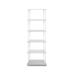 KRIPTONITE bibliothèque murale KROSSING MAXI H 170 cm avec base pour support au sol