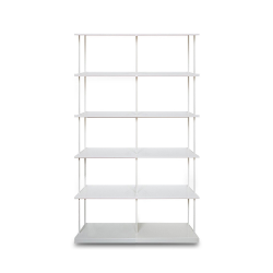 KRIPTONITE bibliothèque murale KROSSING MAXI H 170 cm avec base pour support au sol