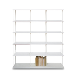 KRIPTONITE bibliothèque murale KROSSING MAXI H 170 cm avec base pour support au sol