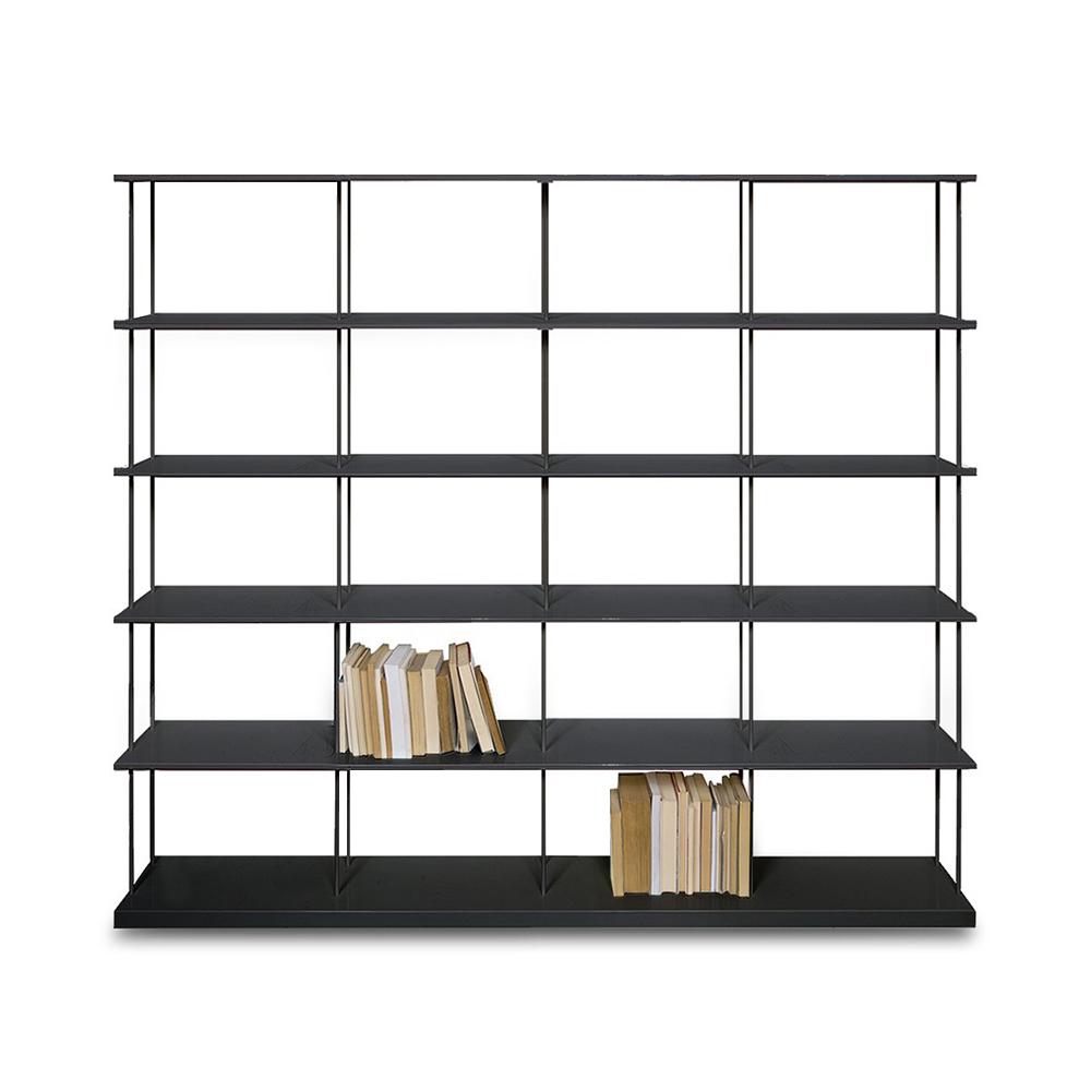 KRIPTONITE bibliothèque murale KROSSING MAXI H 170 cm avec base pour support au sol