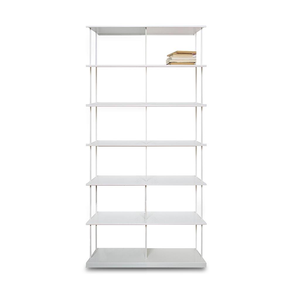 KRIPTONITE bibliothèque murale KROSSING MAXI H 203 cm avec base pour support au sol