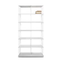 KRIPTONITE bibliothèque murale KROSSING MAXI H 203 cm avec base pour support au sol