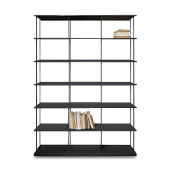 KRIPTONITE bibliothèque murale KROSSING MAXI H 203 cm avec base pour support au sol
