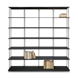 KRIPTONITE bibliothèque murale KROSSING MAXI H 203 cm avec base pour support au sol