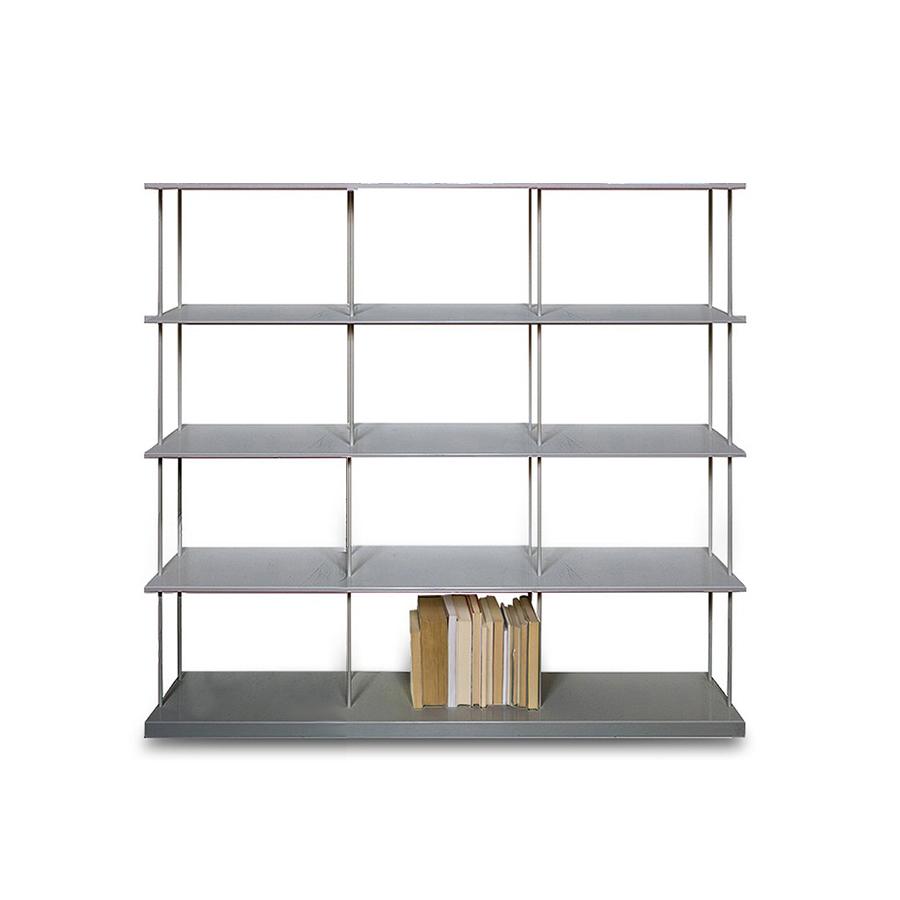 KRIPTONITE bibliothèque murale KROSSING MAXI H 137 cm avec base pour support au sol