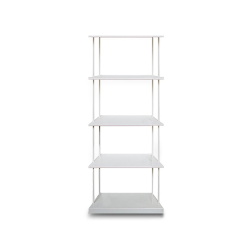 KRIPTONITE bibliothèque murale KROSSING MAXI H 137 cm avec base pour support au sol