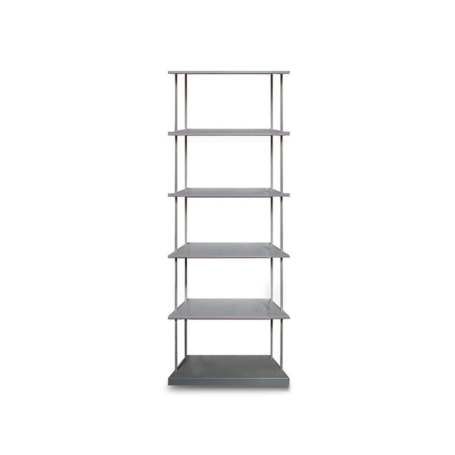 KRIPTONITE bibliothèque murale KROSSING MAXI H 135 cm avec base pour support au sol