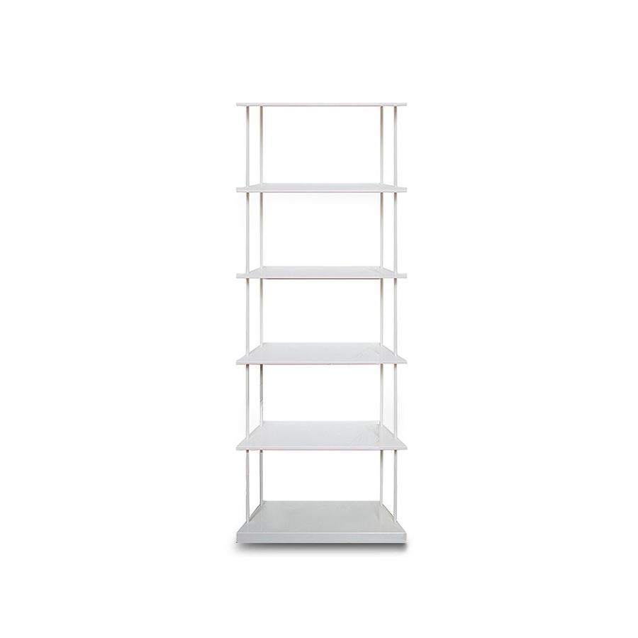 KRIPTONITE bibliothèque murale KROSSING MAXI H 135 cm avec base pour support au sol