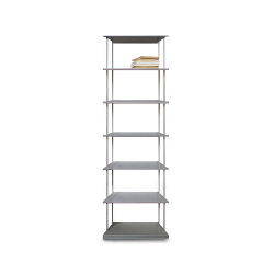 KRIPTONITE bibliothèque murale KROSSING MAXI H 161 cm avec base pour support au sol