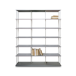 KRIPTONITE bibliothèque murale KROSSING MAXI H 161 cm avec base pour support au sol