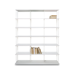 KRIPTONITE bibliothèque murale KROSSING MAXI H 161 cm avec base pour support au sol
