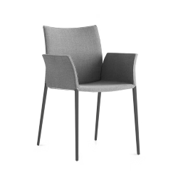 ZANOTTA chaise avec accoudoirs LIA 2088