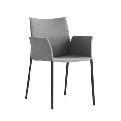 ZANOTTA chaise avec accoudoirs LIA 2088