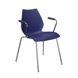 KARTELL set of 2 chairs with arms MAUI
