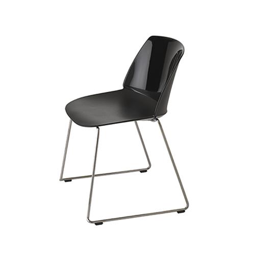 ET AL set de 4 chaises sur luges CLASSY 1083