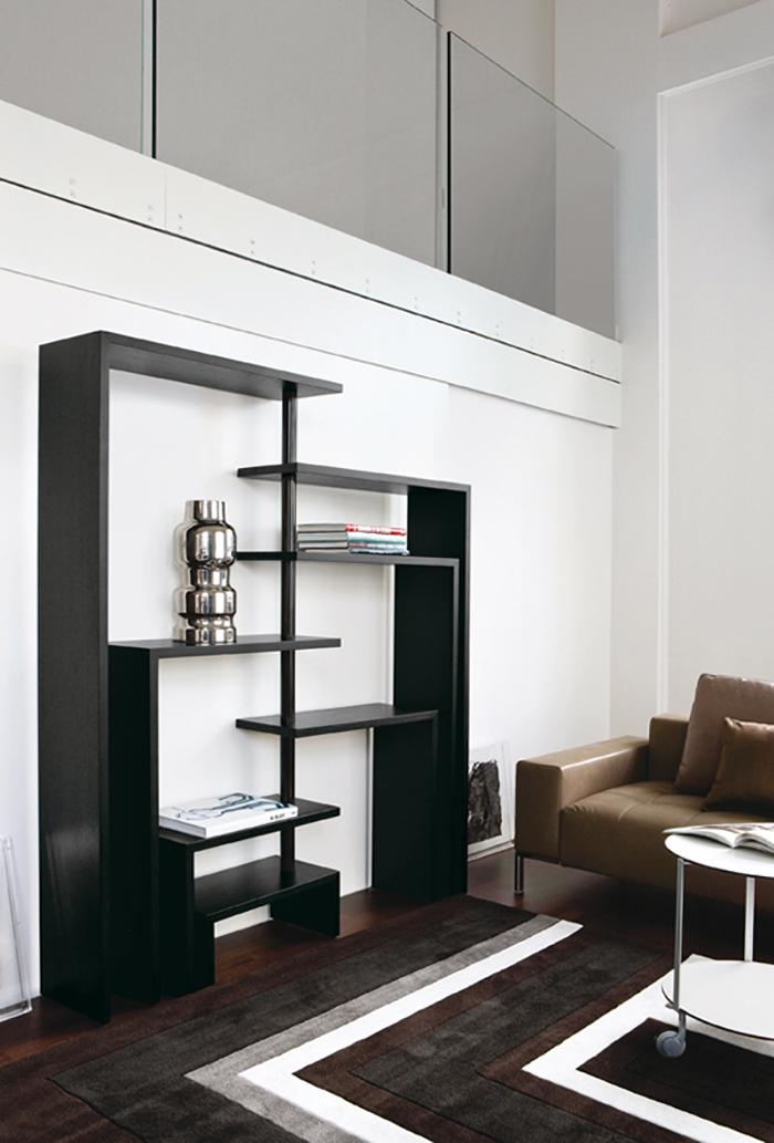 ZANOTTA meuble à étagères pivotantes JOY