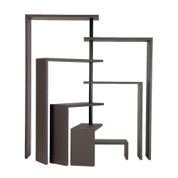 ZANOTTA meuble à étagères pivotantes JOY