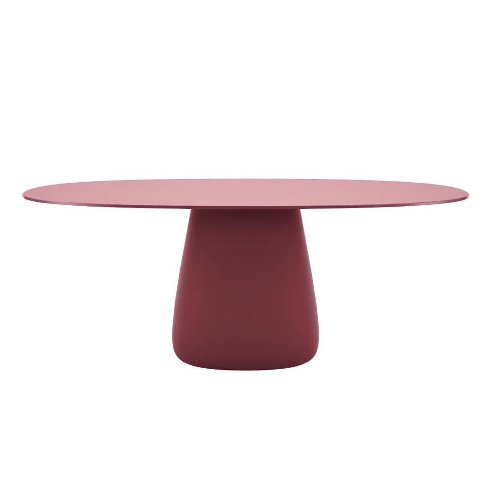 QEEBOO table pour l'extérieur COBBLE avec le plateau en HPL 190 cm