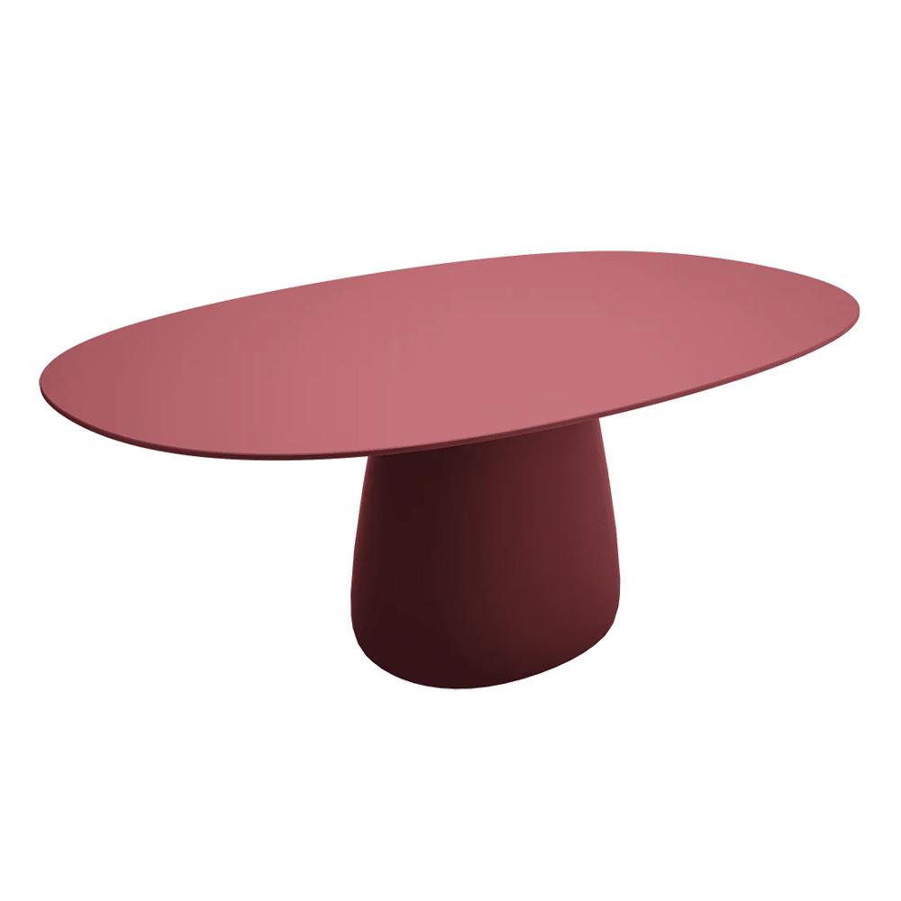 QEEBOO table pour l'extérieur COBBLE avec le plateau en HPL 190 cm