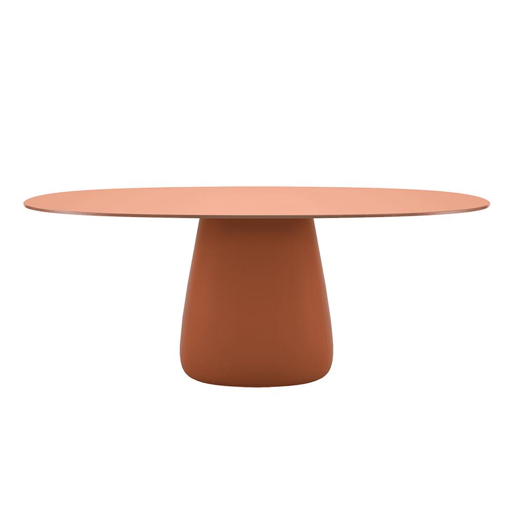 QEEBOO table pour l'extérieur COBBLE avec le plateau en HPL 190 cm