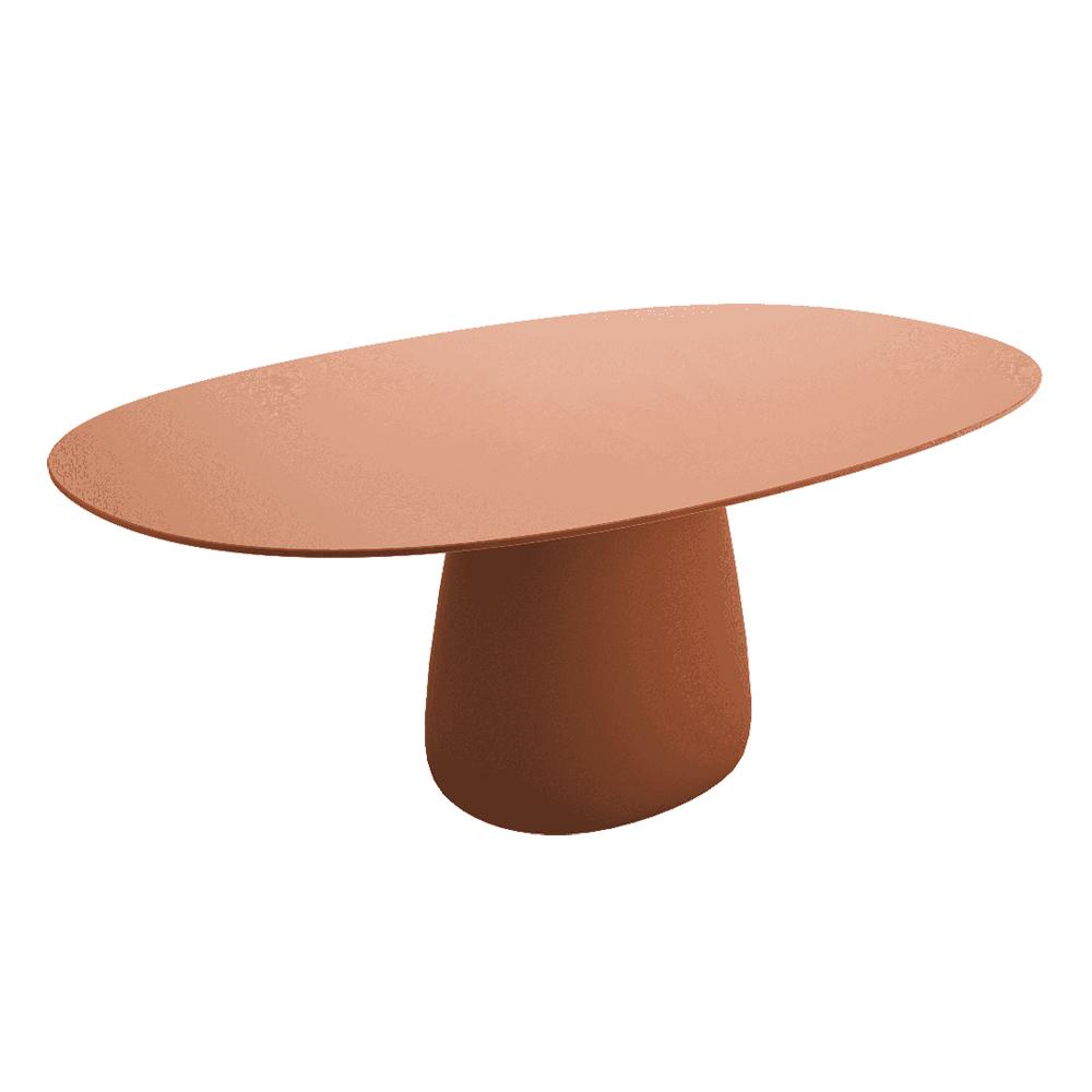 QEEBOO table pour l'extérieur COBBLE avec le plateau en HPL 190 cm