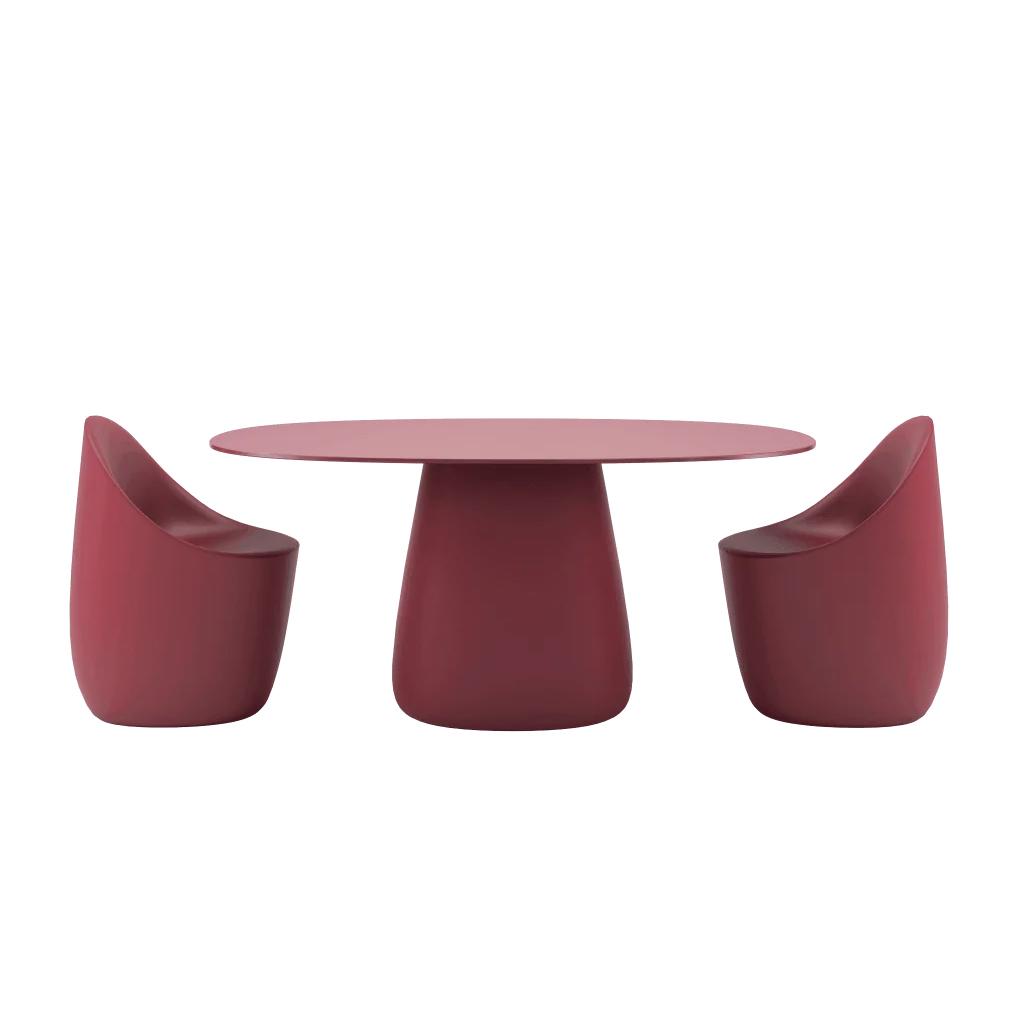 QEEBOO outdoor table COBBLE table top HPL 160 cm