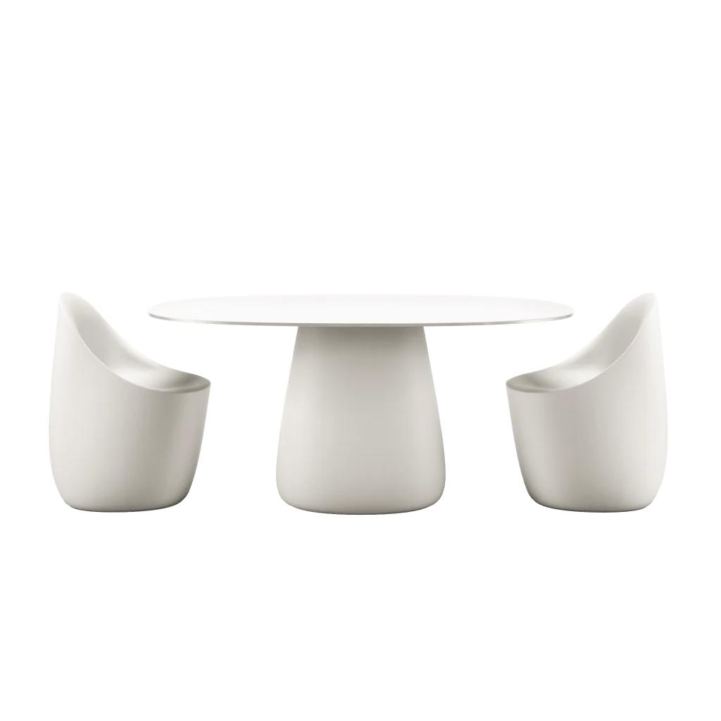 QEEBOO outdoor table COBBLE table top HPL 160 cm