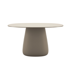 QEEBOO table pour l'extérieur COBBLE avec le plateau en HPL 135 cm
