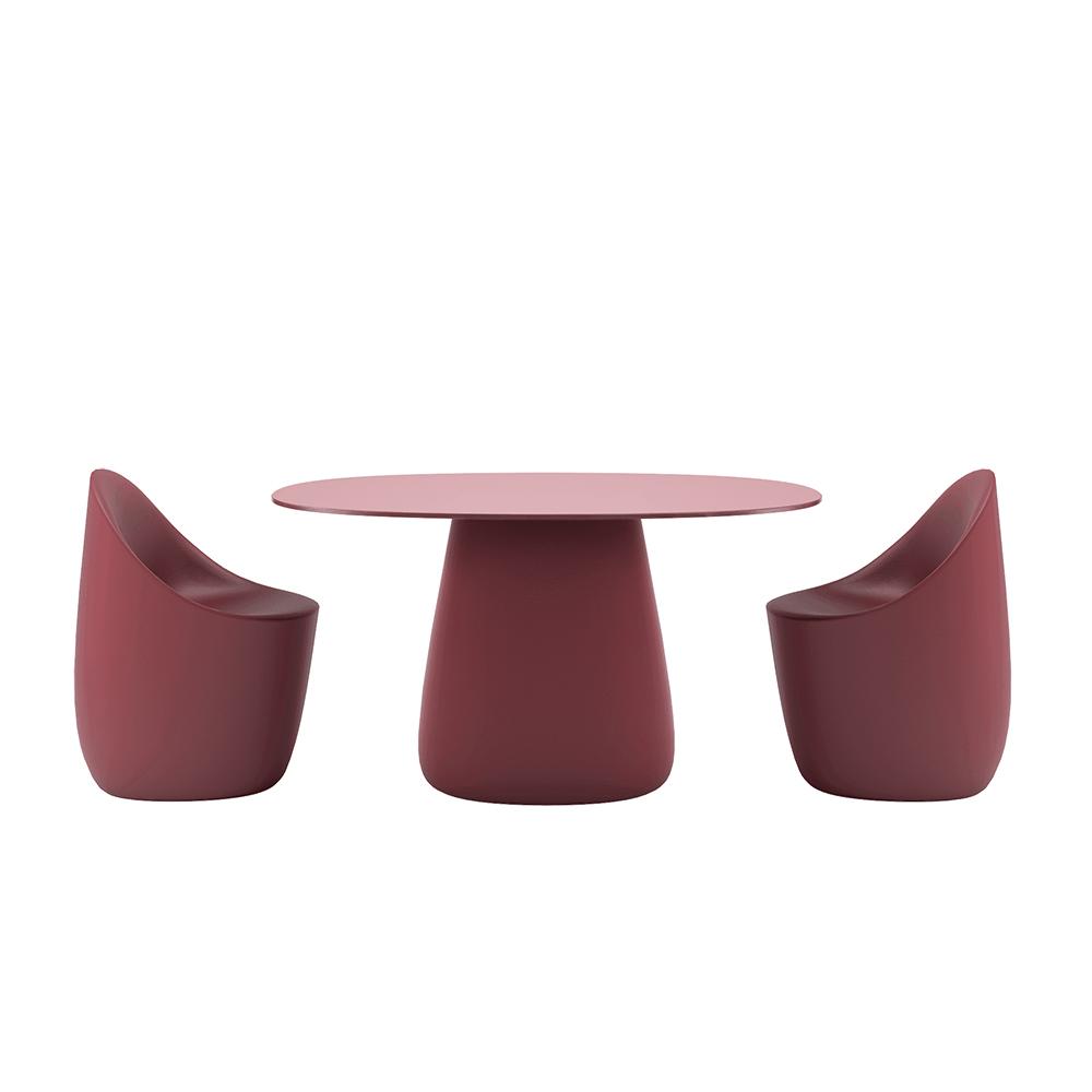 QEEBOO outdoor table COBBLE table top HPL 135 cm