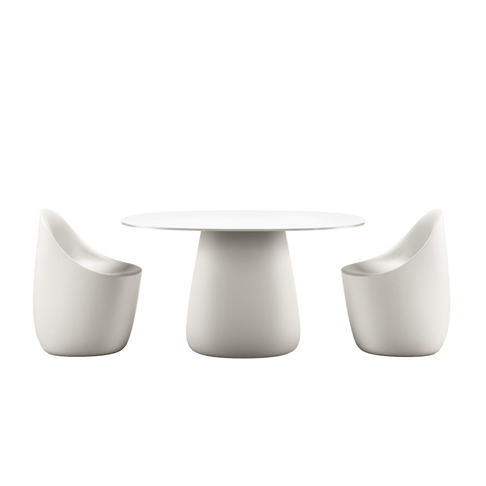 QEEBOO outdoor table COBBLE table top HPL 135 cm