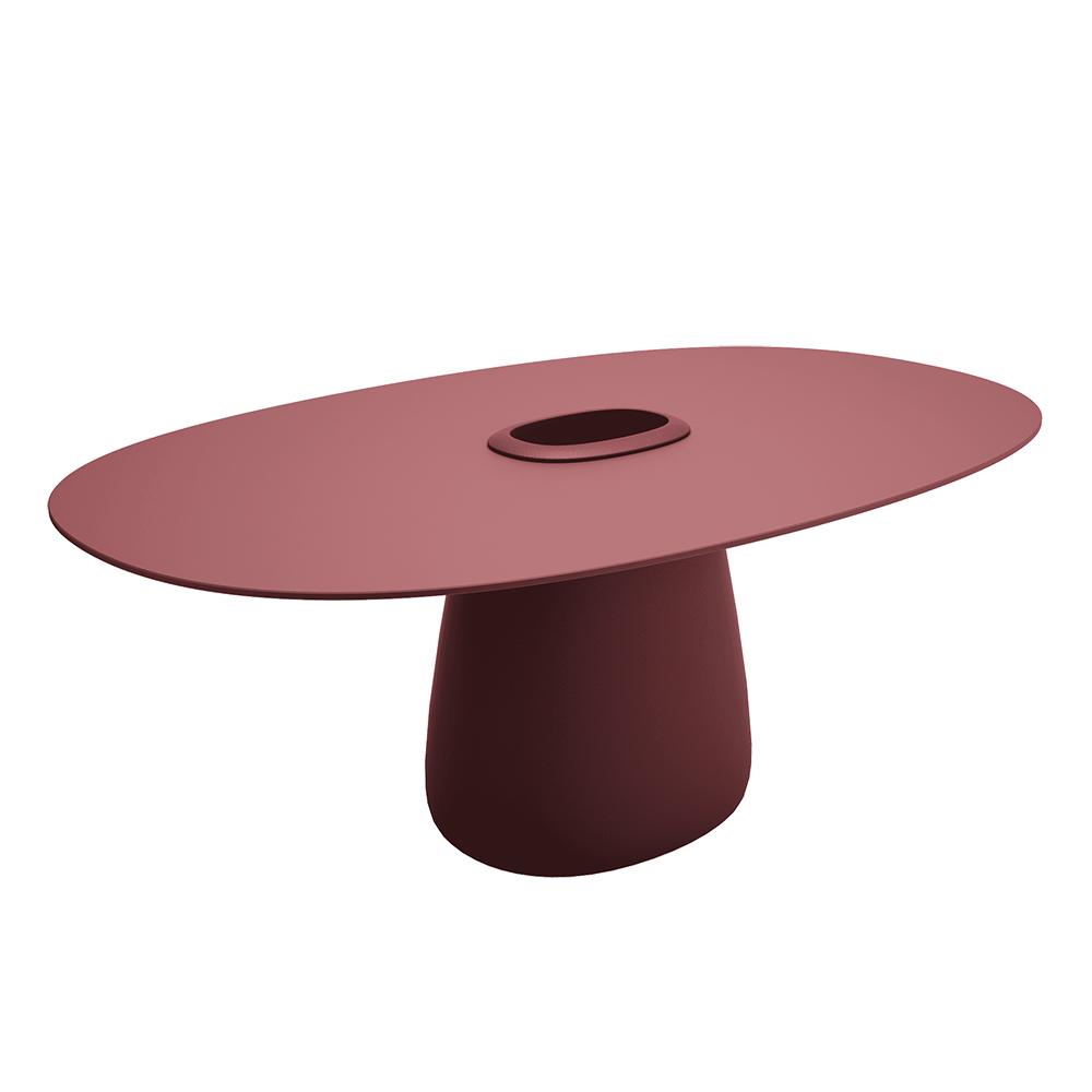 QEEBOO outdoor table COBBLE BUCKET table top HPL 190 cm